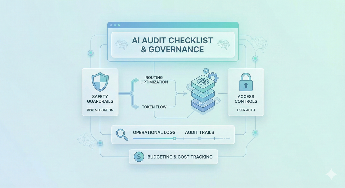 AI audit checklist for internal AI platforms & enablement teams