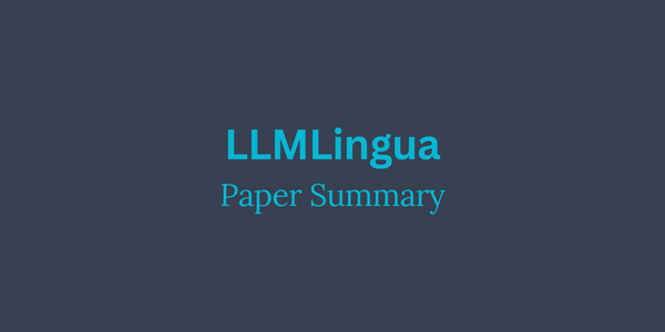 LLMLingua: Compressing Prompts for Accelerated Inference of Large Language Models - Summary