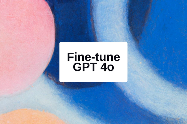OpenAI - Fine-tune GPT-4o with images and text